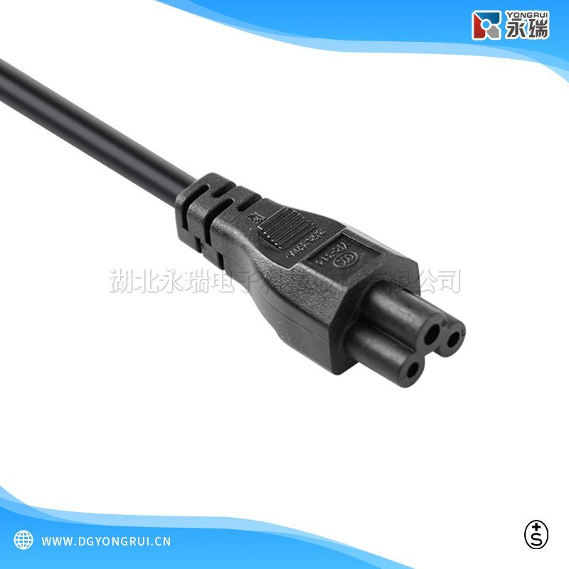 瑞士SEV认证 梅花尾C5 电源线连接器