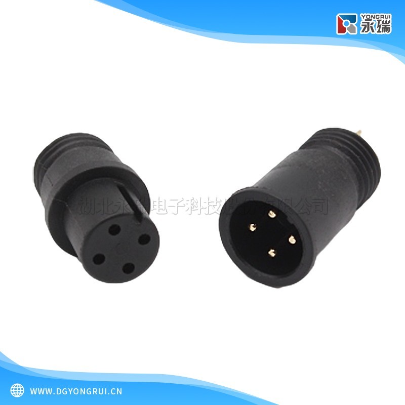 YR-M16-4P 公母插头