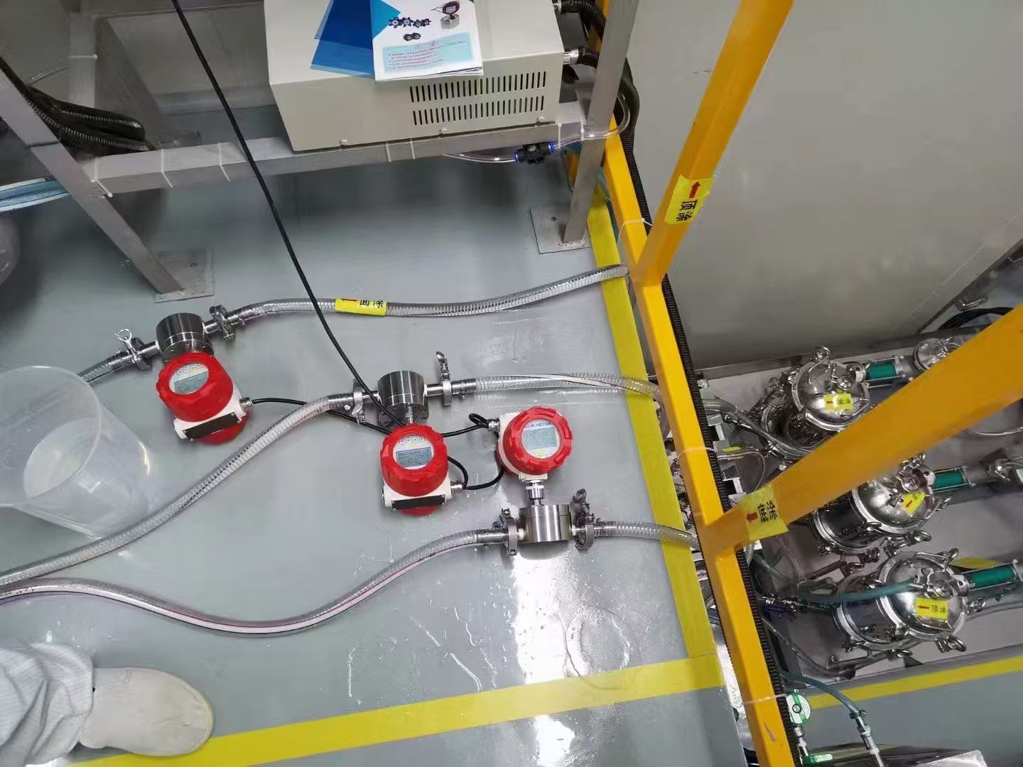 圆齿轮流量计应用于喷涂微小流量定量控制