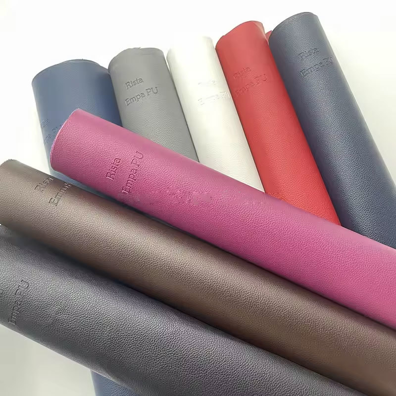 0.6mm Non-Woven PU Synthetic Leather Backing for Book Binding with Leather Cloth Leather Binding for Books