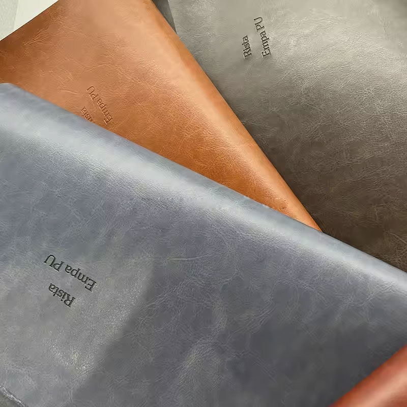 Color-Changing Thermo PU Faux Leather Notebook Cover and Box Durable Synthetic Leather