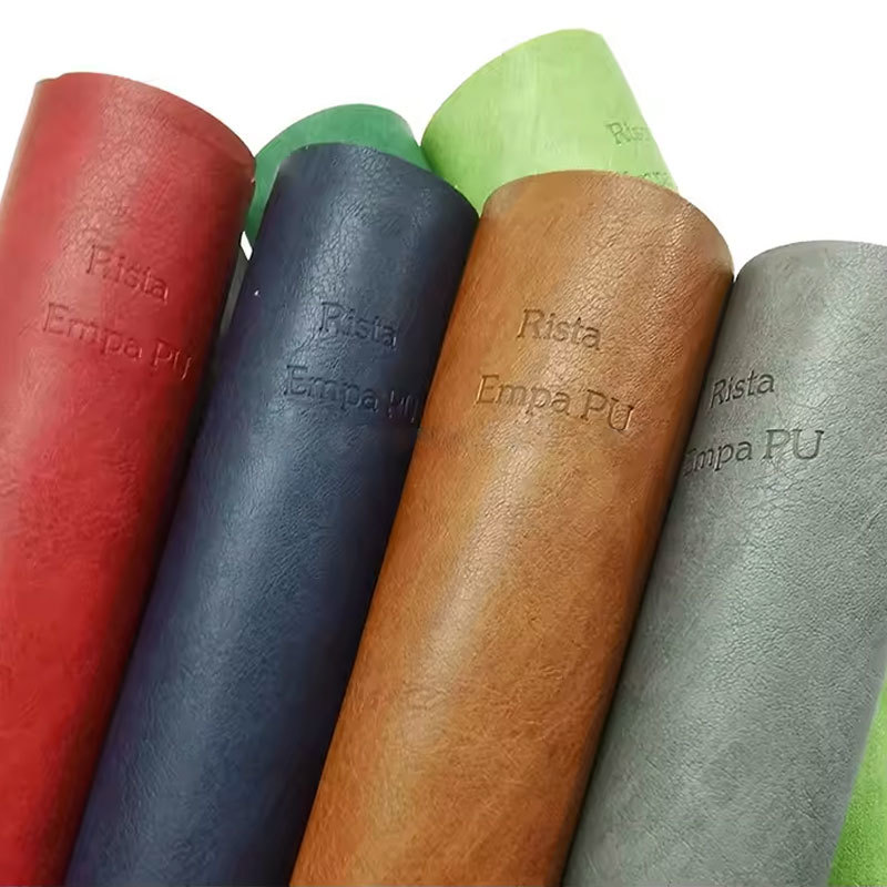 0.7mm Non-Woven Backing PVC Buckram Synthetic Leather Plastic for Book Binding