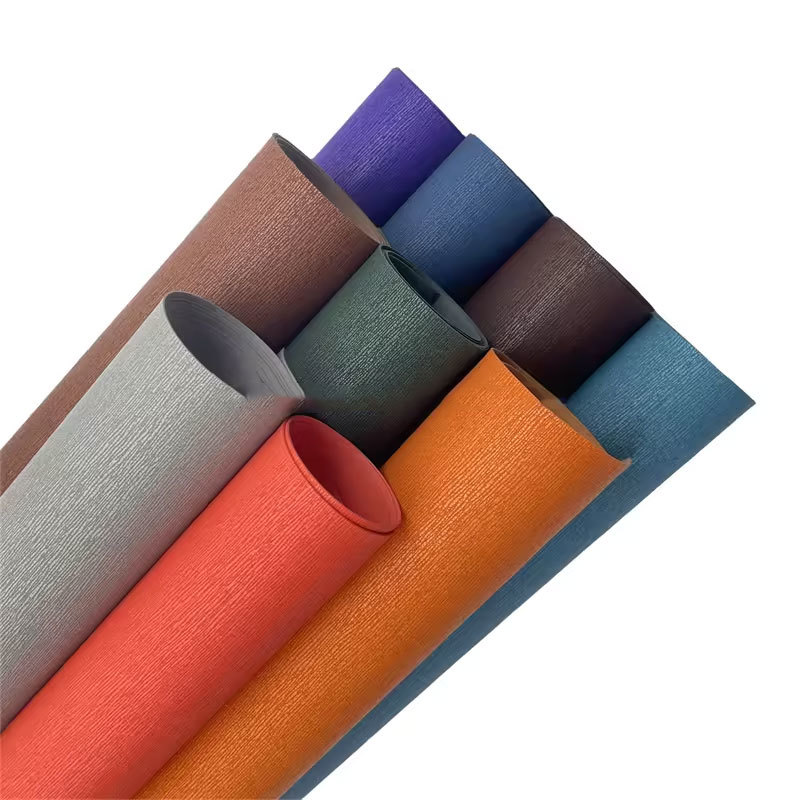 2024 New Coming 0.6mm Thin Thermo Color Change PU Bookbinding Leather Material Book Cover