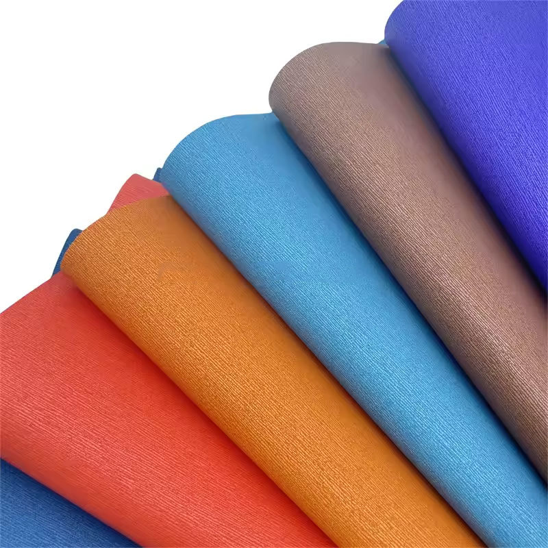 2024 New Coming 0.6mm Thin Thermo Color Change PU Bookbinding Leather Material Book Cover