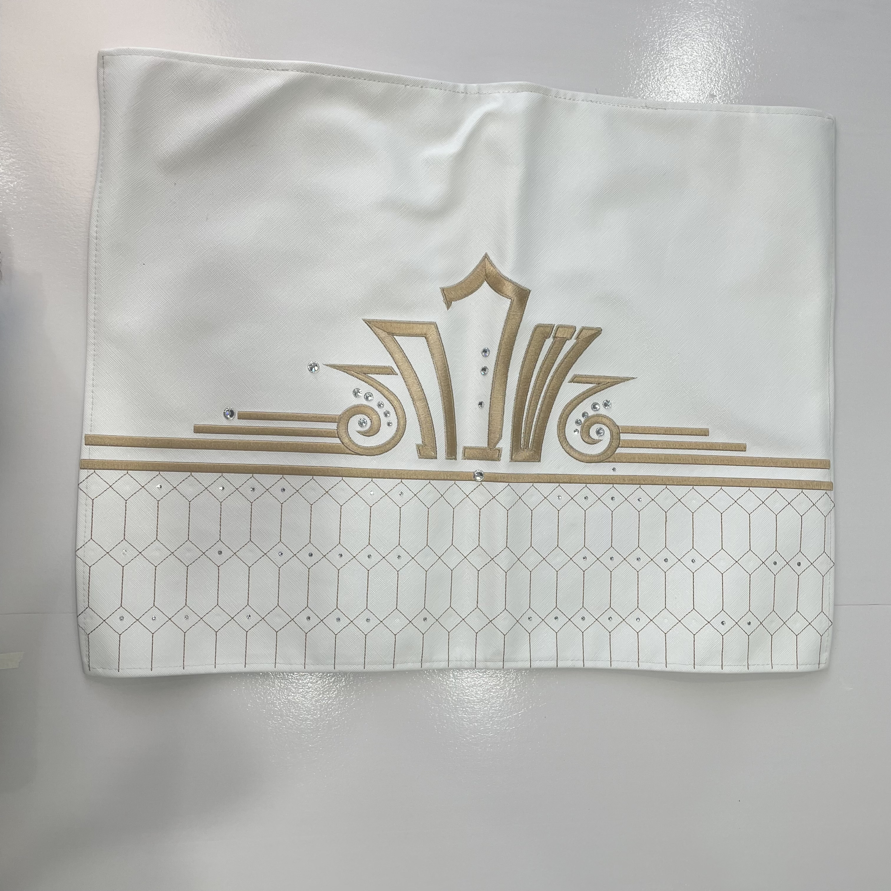 Custom Printed Embroidery Linen Jewish PU Leather Fabric Supplier Shabbat Challah Bread Cover Insulted Lemon Custom Printed Embroidery Linen Jewish PU Leather Fabric Supplier Shabbat Challah Bread Cover Insulted Lemon