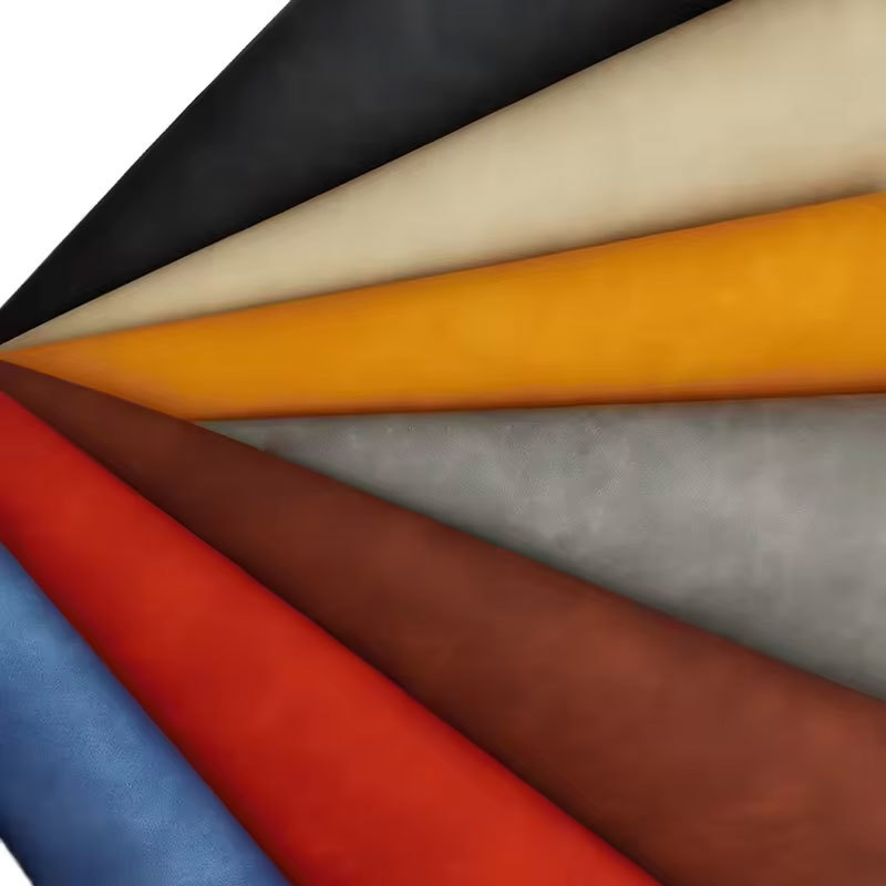 0.6mm Thin Thermo PU Synthetic Leather for Packaging Book Binding Material 0.6mm Thin Thermo PU Synthetic Leather for Packaging Book Binding Material