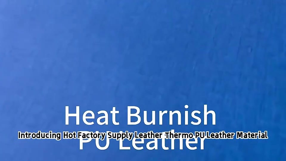 Hot Factory Supply Leather Thermo PU Leather Material for Diary Cover