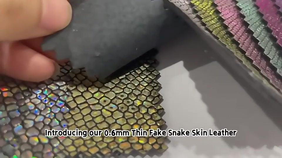0.6mm Thin Fake Snake Skin Leather for Book Binding Leather Notebook 0.6mm Thin Fake Snake Skin Leather for Book Binding Leather Notebook