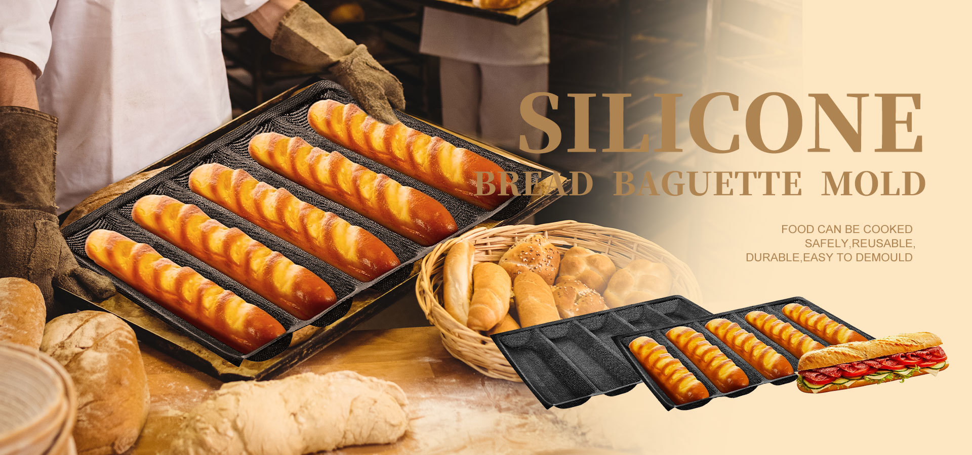 Silicone Bread Baking Mold