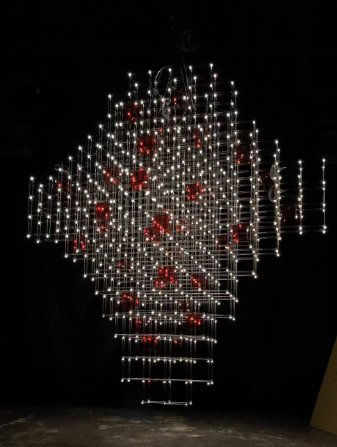 Custom LED light cube
