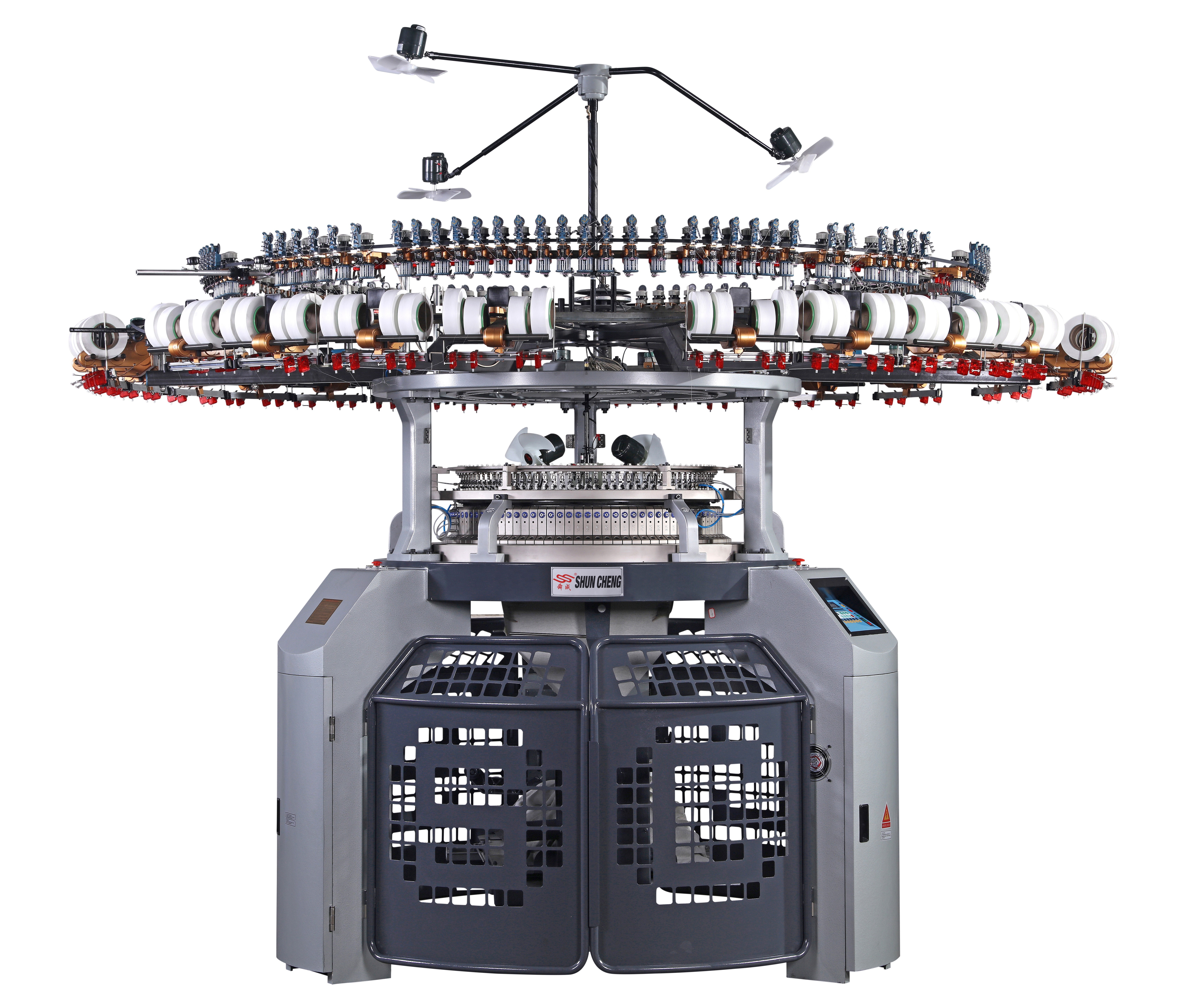 Single Jersey 4 Tracks Circular Knitting Machine