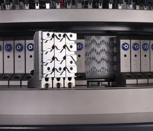3-thread fleece circular knitting machine
