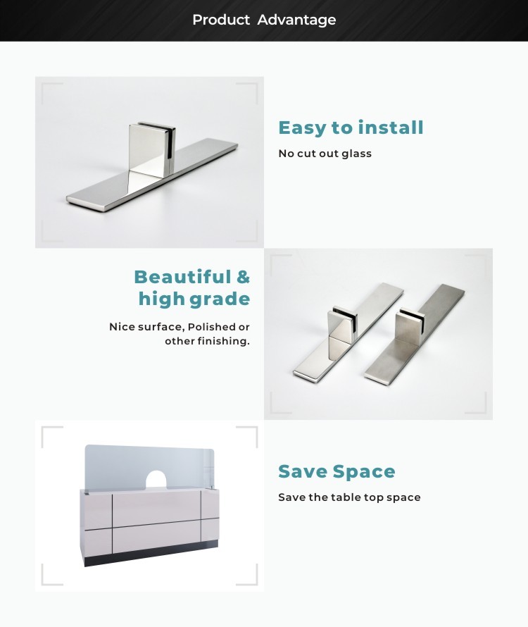 Barrier Glass Clamp