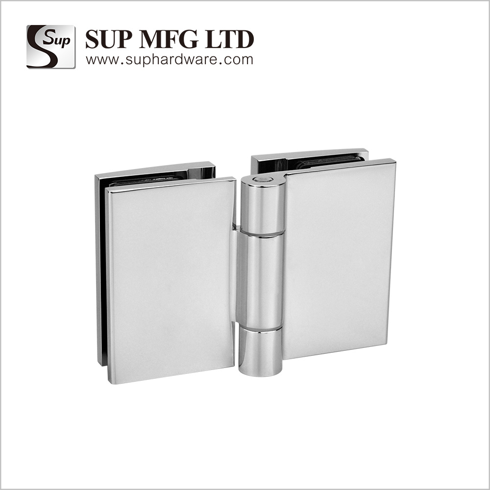 Folding glass door Bi-fold shower hinge with spring ball cover caps GHWC112
