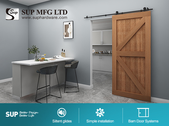 Why Choose the SUP Barn Door Hardware system?