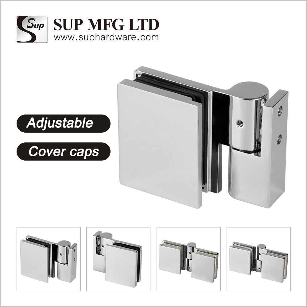 GHLC11X-2 Lift-off shower hinge adjustable hinge with cover caps