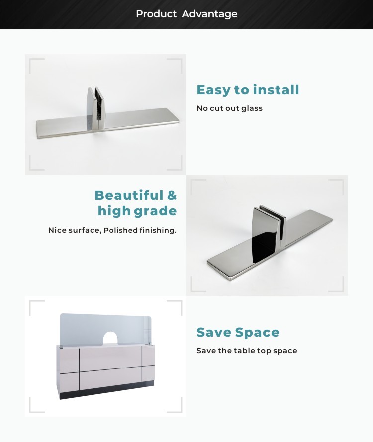 Barrier Glass Clamp