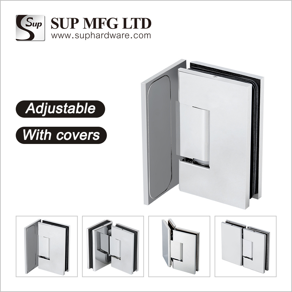 GH10XC-SA Spring shower adjustable hinge with covers