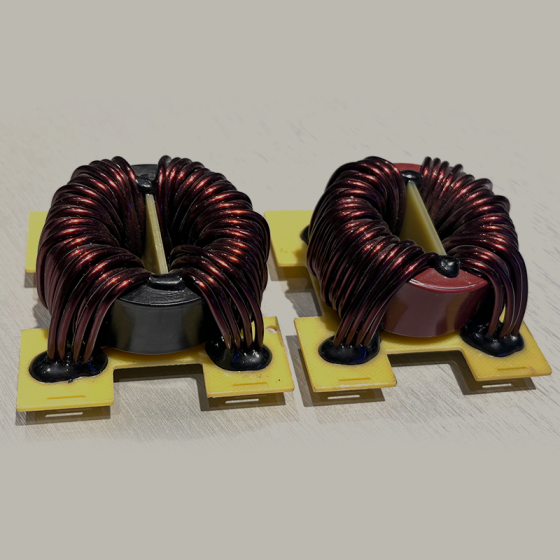 Core common mode inductance