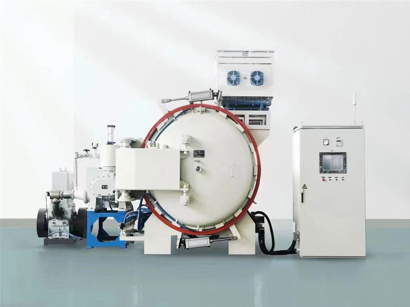 Horizontal vacuum sintering furnace