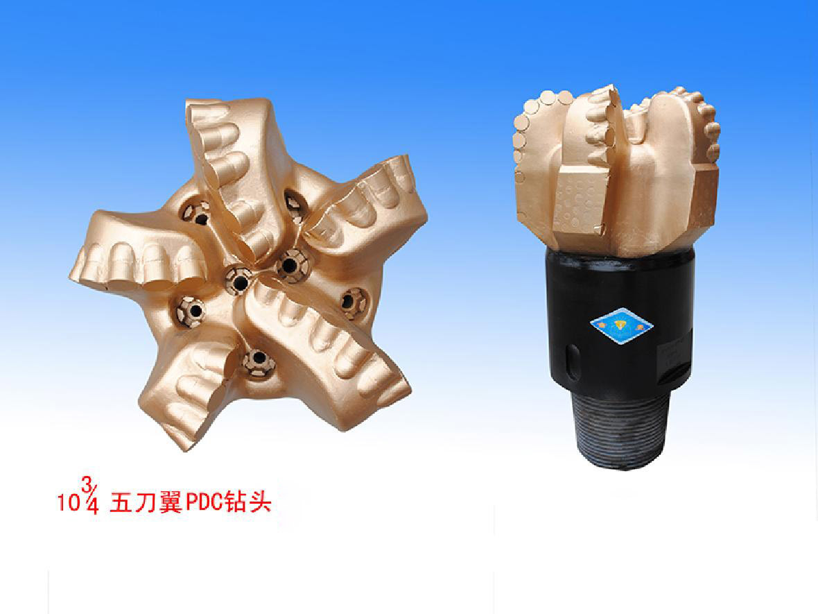10 3/4 Five-tool-blade PDC Bit