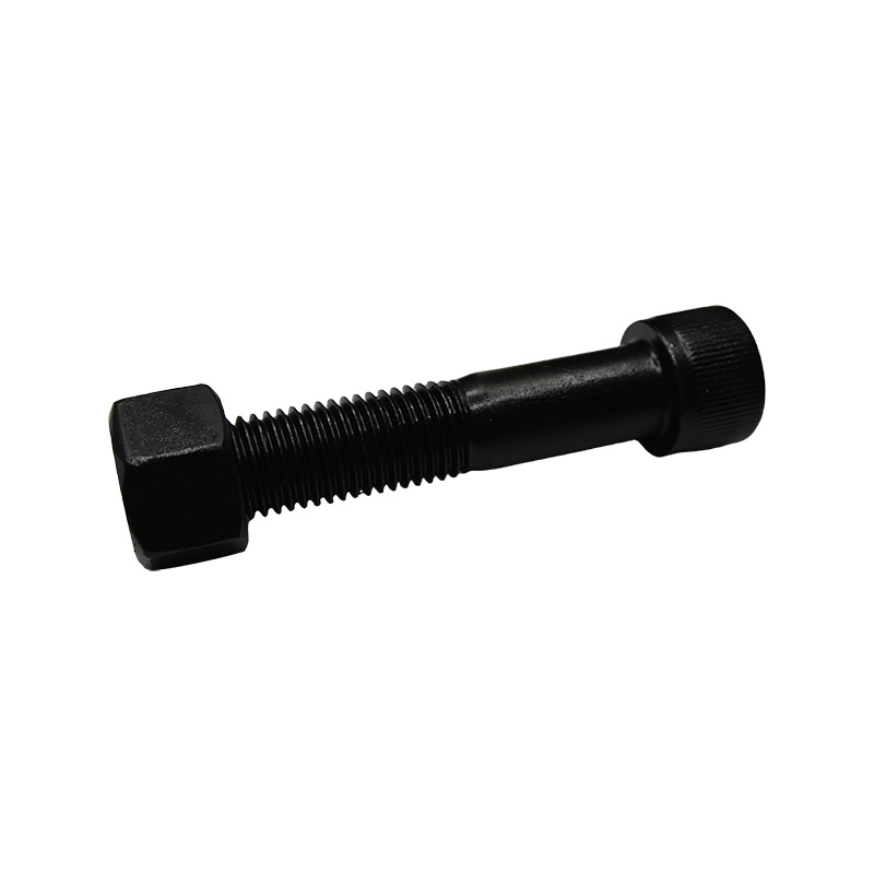 Hexagon socket cup head half tooth with nut