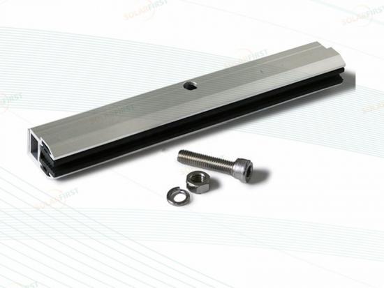 High Quality Aluminum PV Mounting Thin Film Frameless Solar Panel Clamp