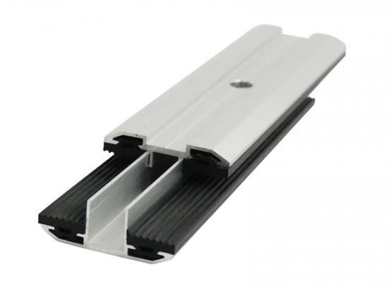 Factory supply high quality aluminum alloy middle clamp with thin film for photovoltaic panel mounting system
