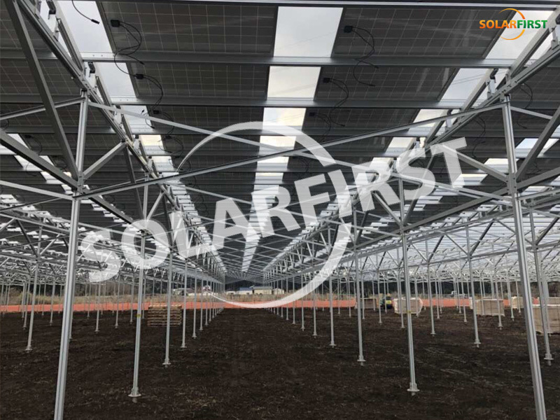 1.8MW agricultural rack project in Japan