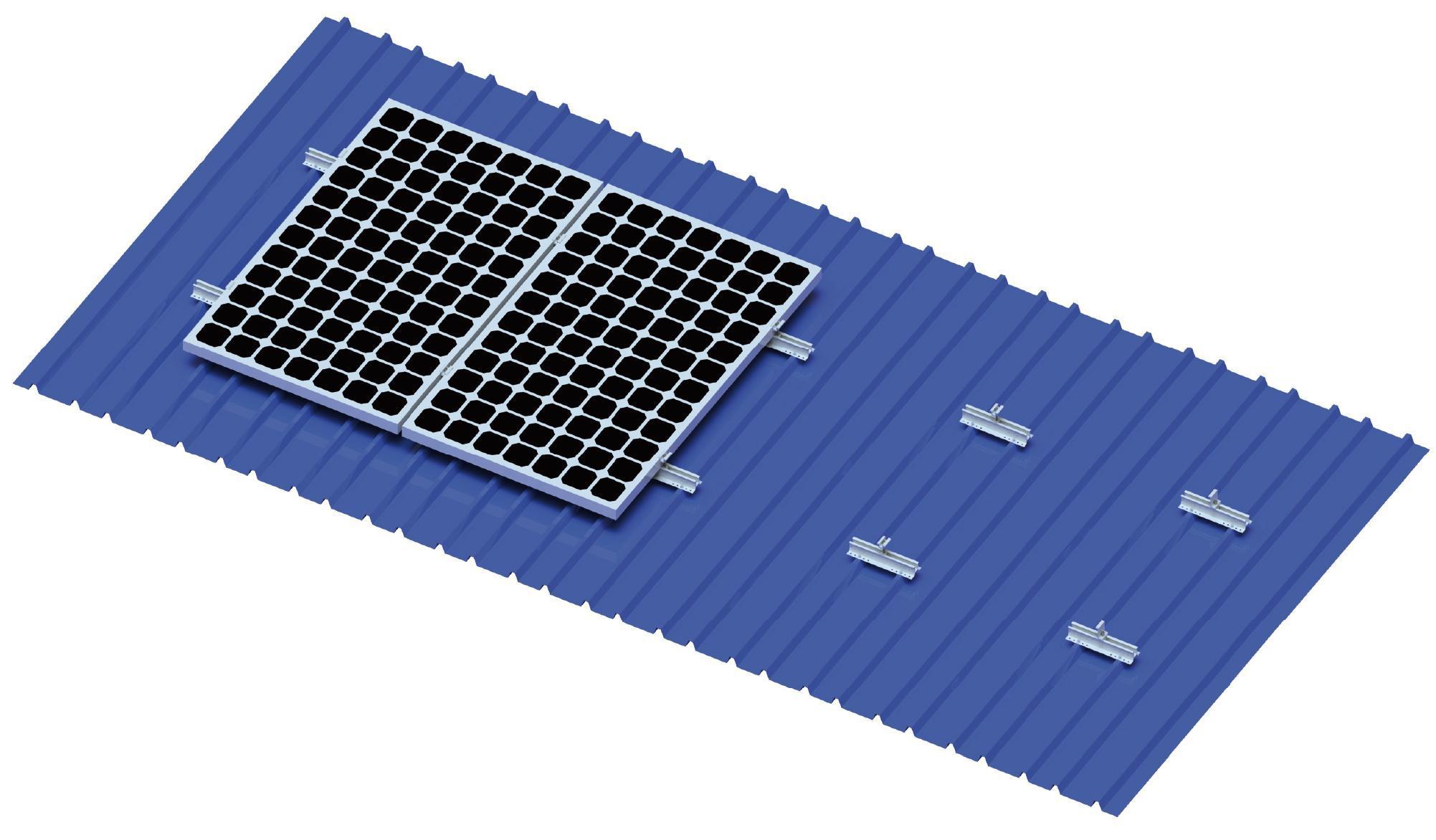 SF Metal Roof Mount - U Rail