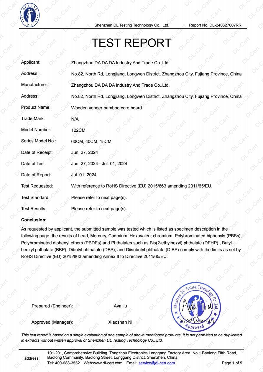 ROHS Report ROHS Report