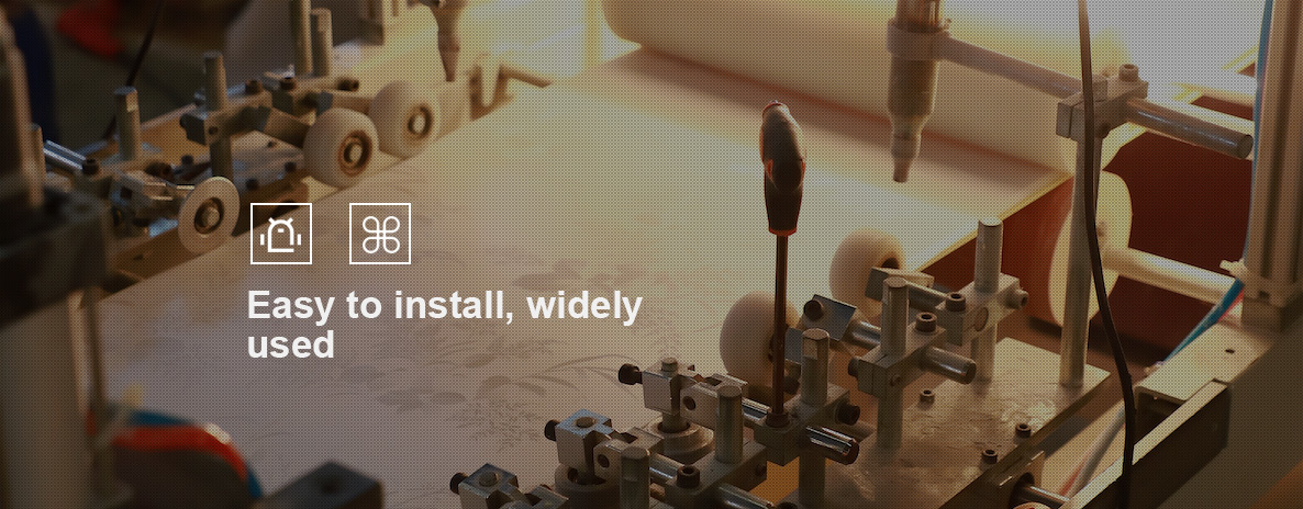 Easy to install, widely used