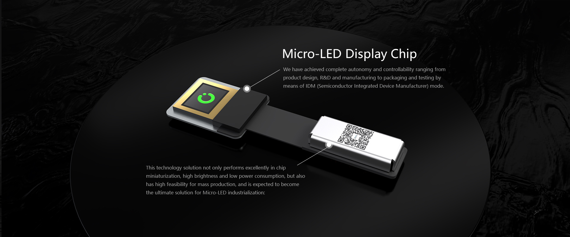 Micro-LED Micro Display Chip