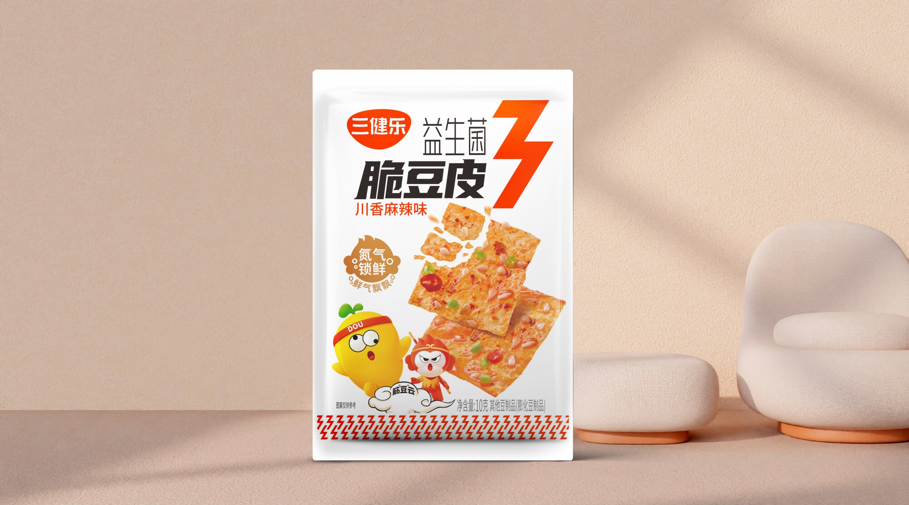 益生菌脆豆皮