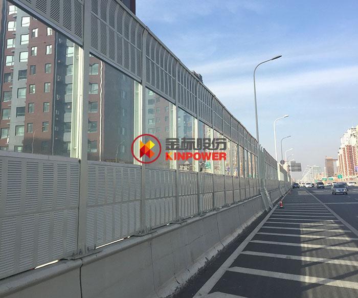 长春市两横三纵快速路声屏障