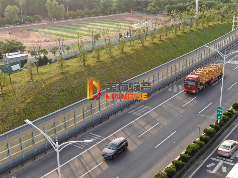 南京绕城公路万家楼互通改造声屏障