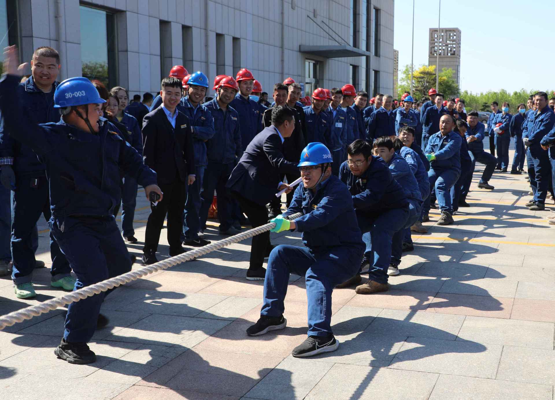 Xinhai Holding Group Held the 3rd "Xinhai Power Cup" Staff Tug-of-war Competition to Celebrate May 1