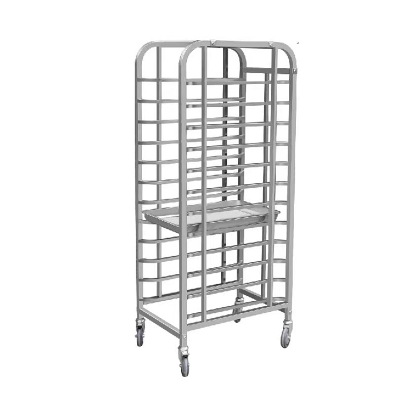 Bend-type pie pan carts (light, heavy)