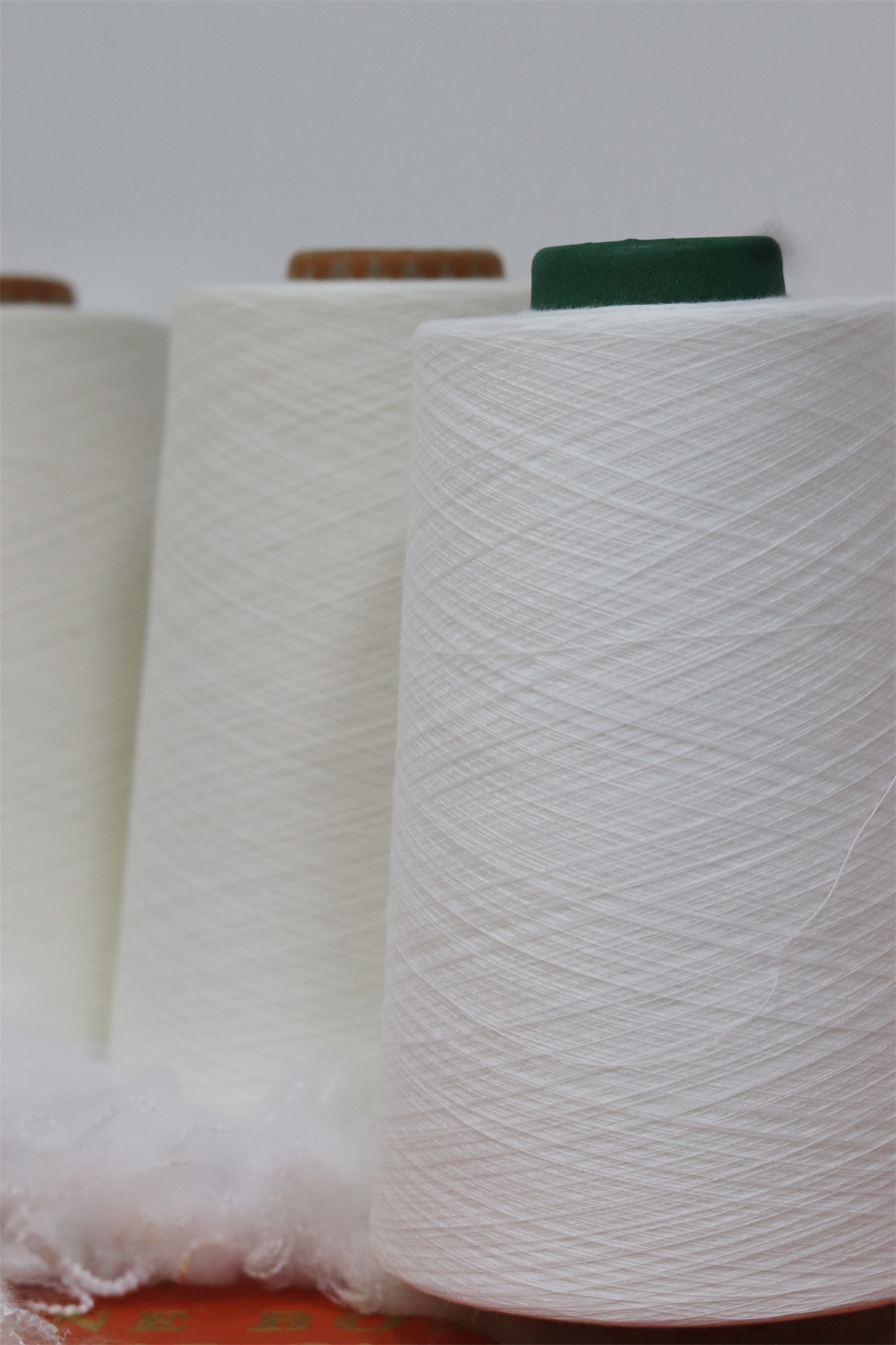 Recycled polyester-cotton blended yarn