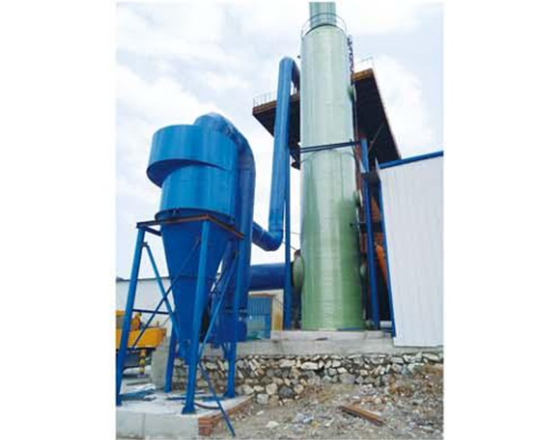 Desulfurization dust collector