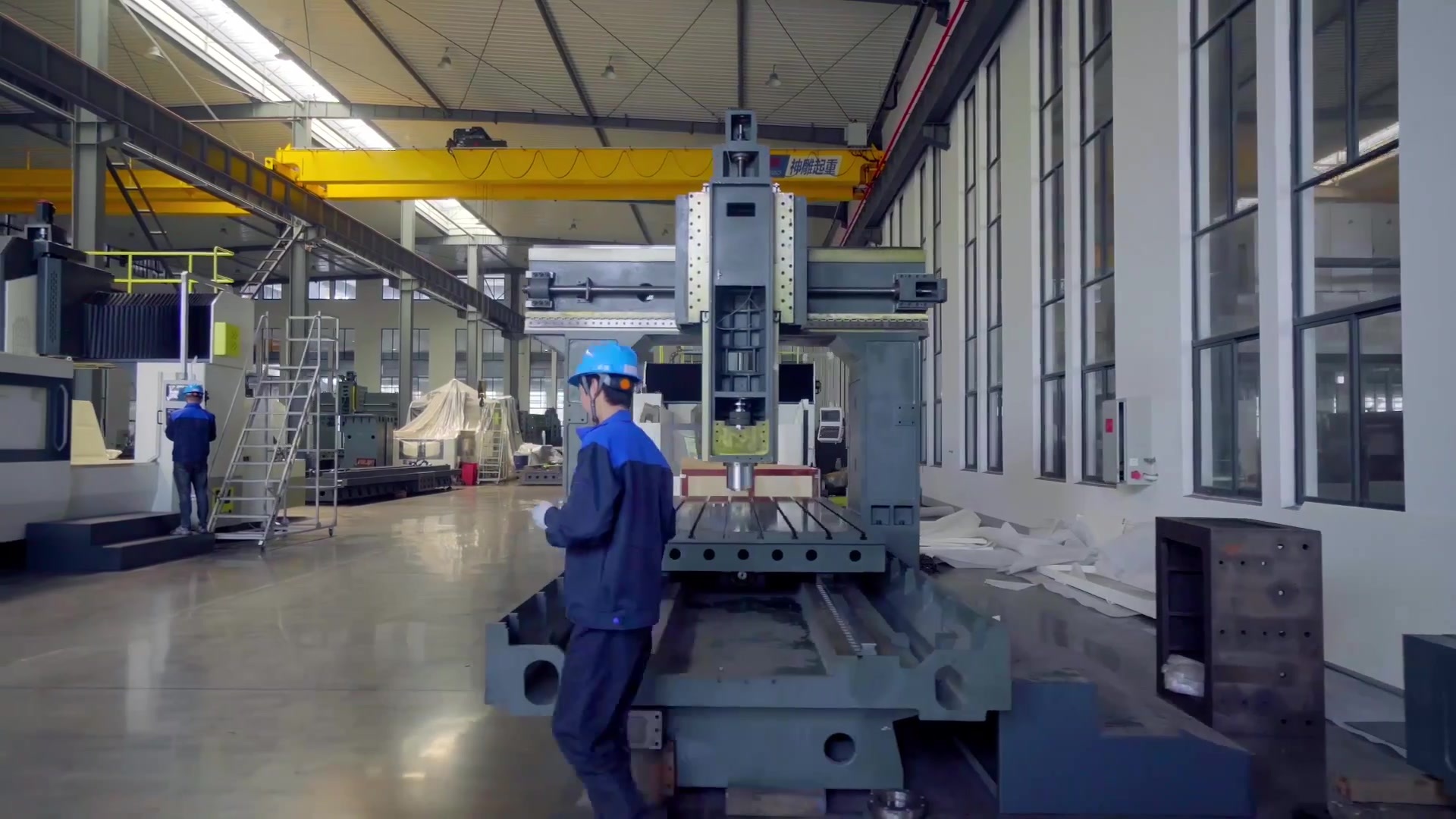 Radial drilling machine