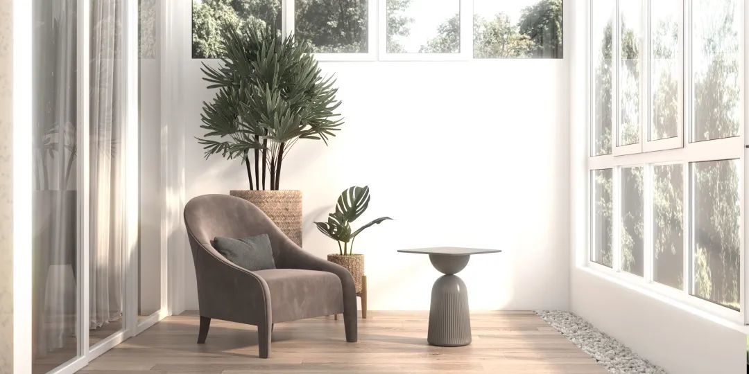 自然采光 | 透進來的不僅是光 還有風景