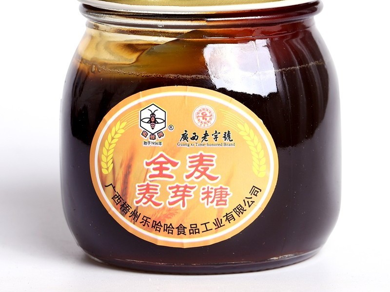Many people do not understand the pure malt fermented maltose-bee brand whole wheat maltose