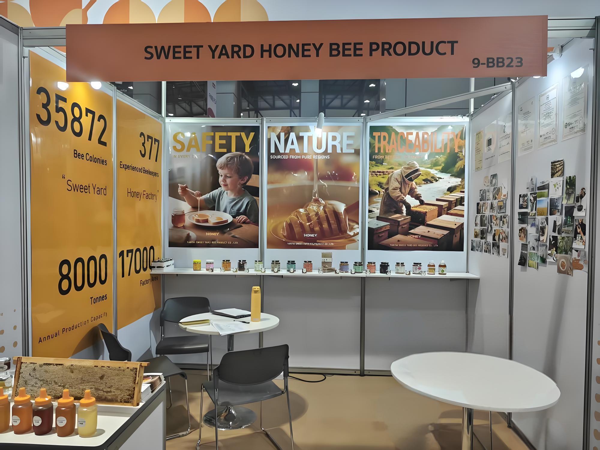 Honey Fragrance floats through Bangkok: Yantai Sweetyard Bee Product Company Shines in THAIFEX 2025