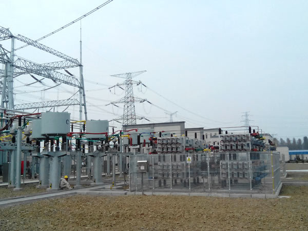  TBB shunt-capacitor complete-set device operating in 500kV substation in Danyang, Fangxian, Jiangsu