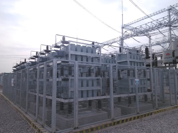 TBB shunt-capacitor complete-set device operating in 500kV substation in southern Taiyuan