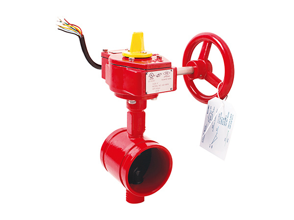 Grooved Butterfly Valve with UL,FM certificate