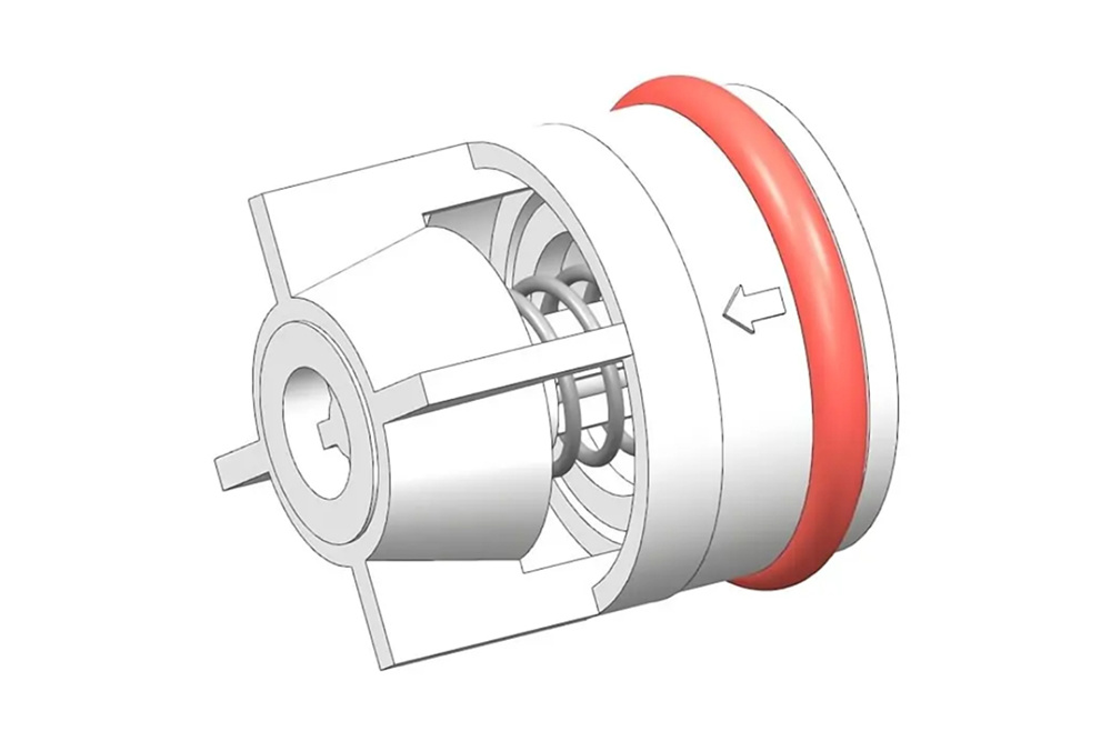 OV Series 10mm Water Meter Cartridge Check Valve