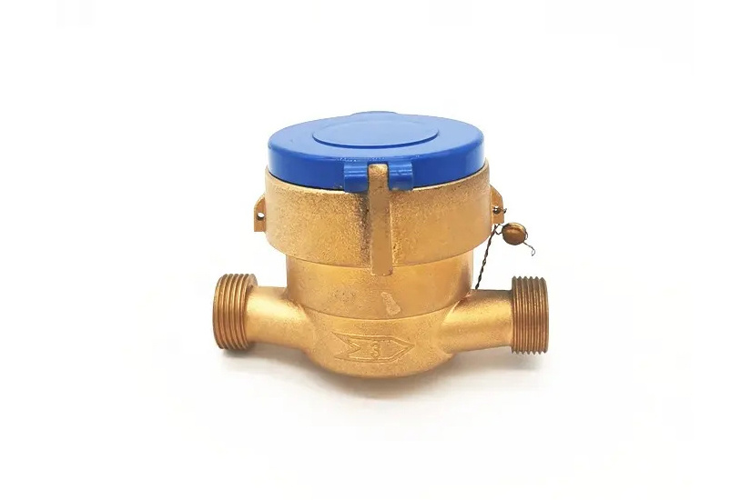 DN 15 Wet Type Single jet Brass Water Meter