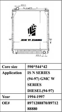 IS N Series(94-97) GMC W Series Diesel(94-97)